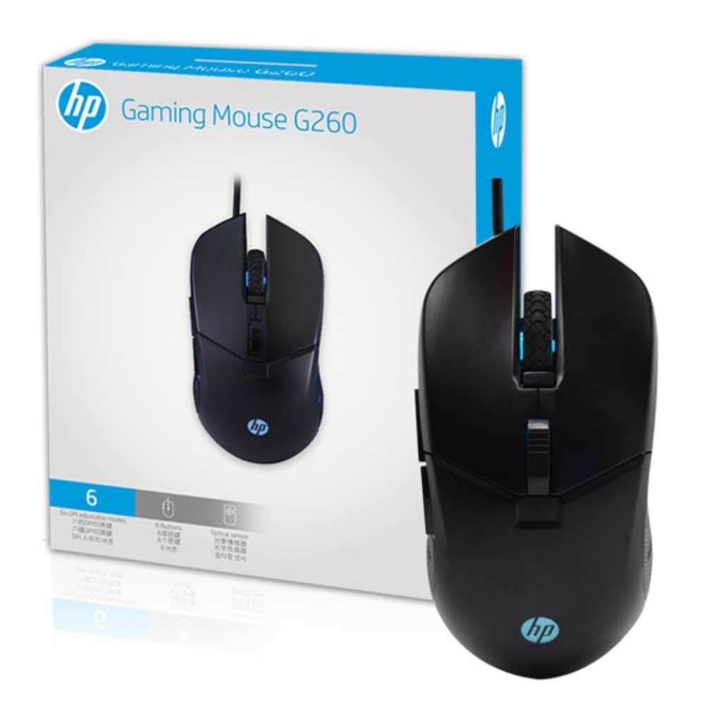 HP G260 Gaming Mouse 게이밍 마우스 블랙 공식판매점