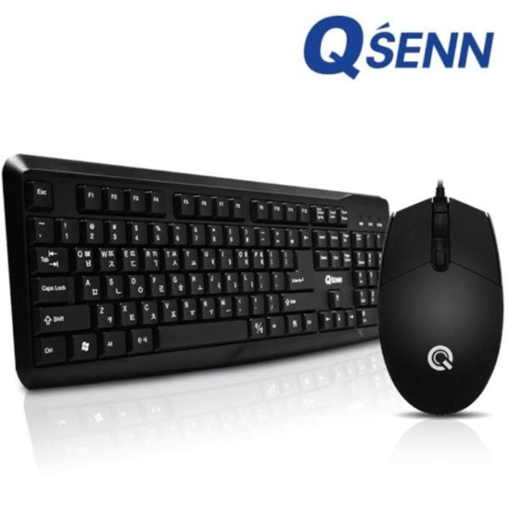 QSENN GP-KM2500 Plus USB 키보드 마우스 세트 공식판매점
